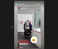 Laine watching the Habs play